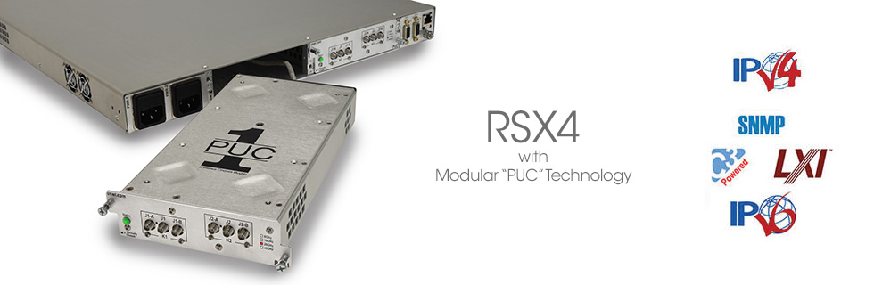 RSX4 Rear Coaxial Redundancy Switch Matrix