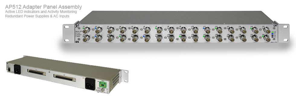 AP512 Adapter Panel TTL PCM digital switching matrix system